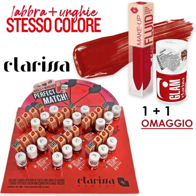 CLARISSA ESPOSITORE MAKEUP + NAILS OMAGGIO