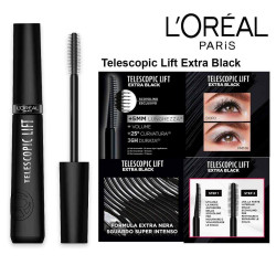 L'OREAL MASCARA TELESCOPIC EXTRA BLACK