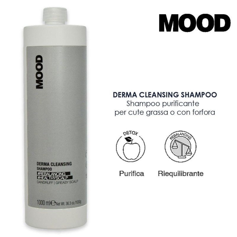 MOOD DERMA CLEANSING SHAMPOO 1000 ML