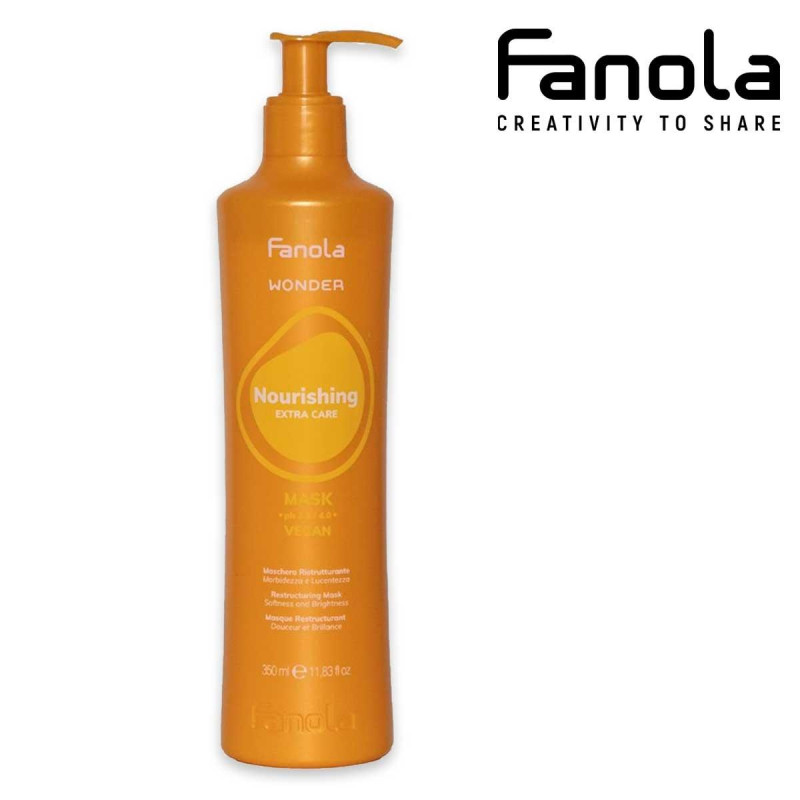 FANOLA MASCHERA RISTRUTTURANTE MORBIDEZZA E LUCENTEZZA 350 ML