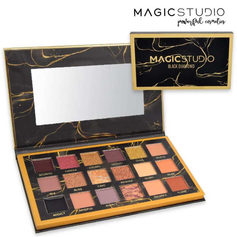 MAGIC STUDIO BLACK DIAMOND EYESHADOW PALETTE 18C