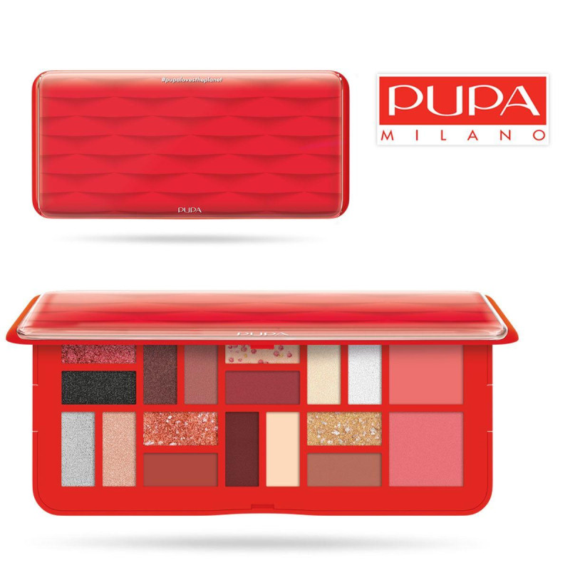 PUPA PALETTE L RED 002