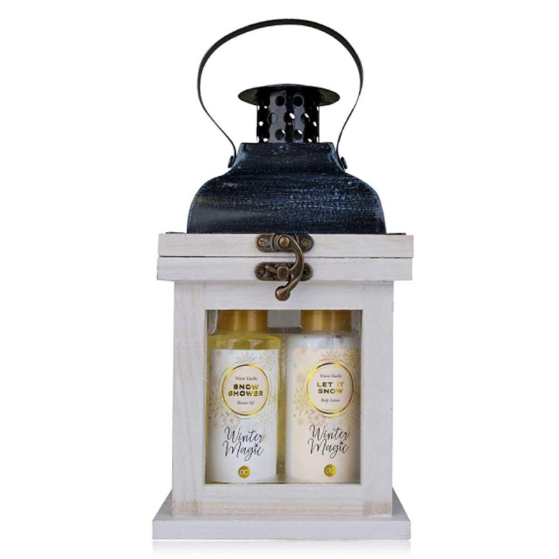 SET BAGNO WINTER MAGIC CON LANTERNA