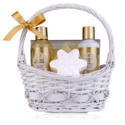SET BAGNO WINTER MAGIC CON CESTO