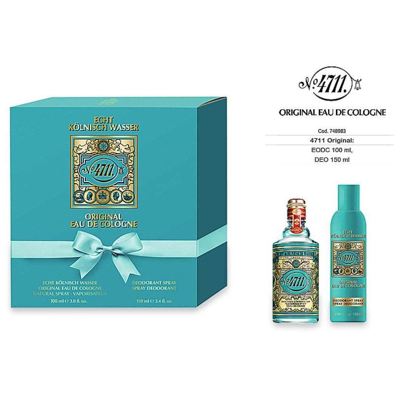 4711 ORIGINAL: EODC 100 ML + DEO 150 ML