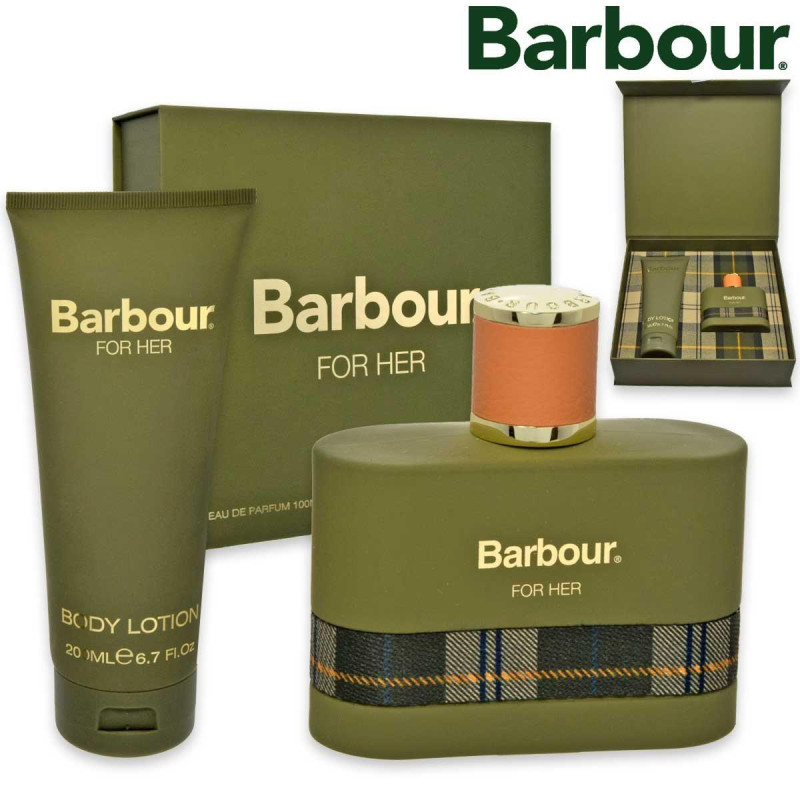 BARBOUR HER(W)SET EDP 100ML+B.LOTION 200ML