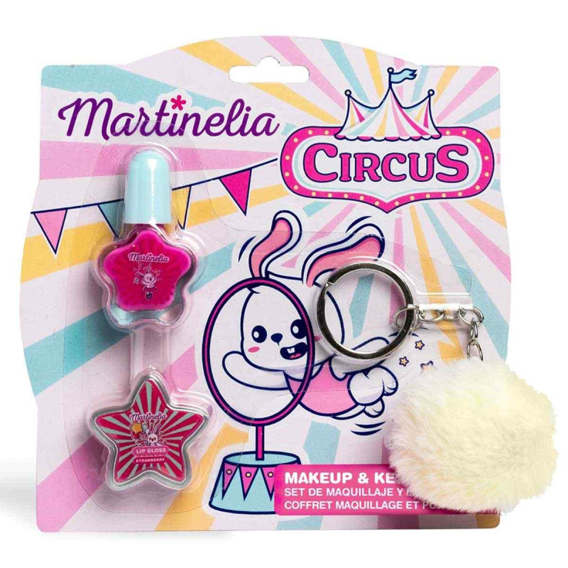 MARTINELIA CIRCUS MAKEUP & KEYCHAIN SET