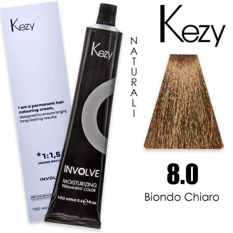 KEZY INVOLVE COLOR 100 ML BIONDO CHIARO 8.0