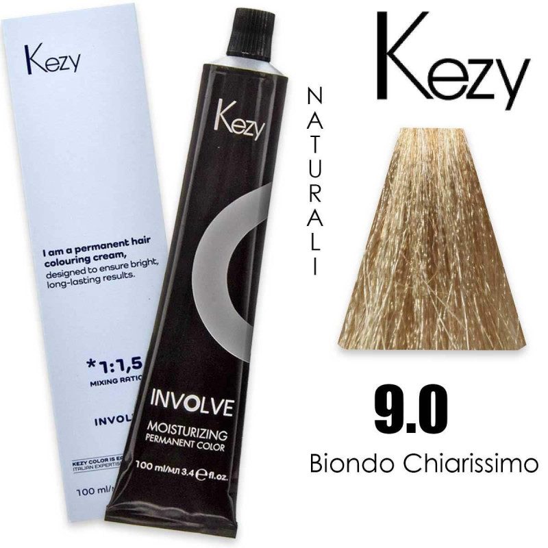 KEZY INVOLVE COLOR 100 ML BIONDO CHIARISSIMO 9.0