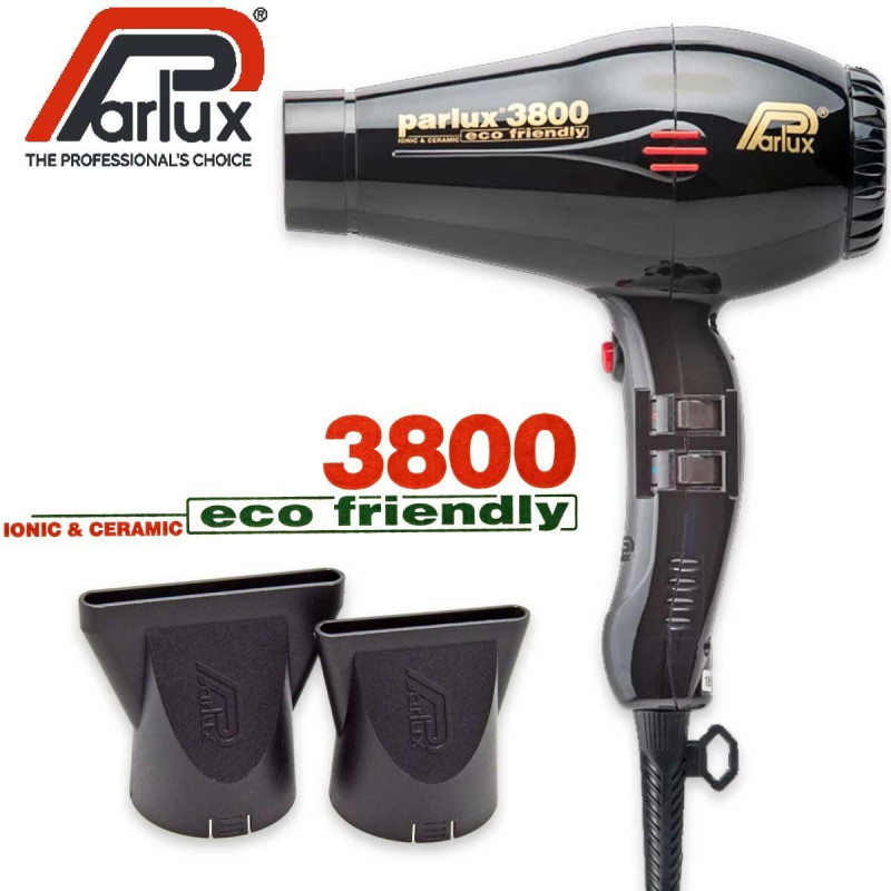PARLUX 3800 PHON IONIC & CERAMIC NERO