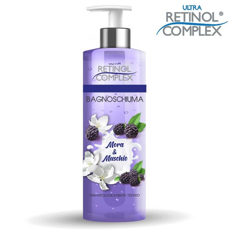 RETINOL COMPLEX BAGNOSCHIUMA MORA & MUSCHIO 500 ML