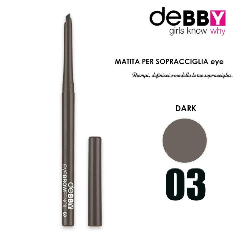 DEBBY EYEBROW PENCIL WATERPROOF 3