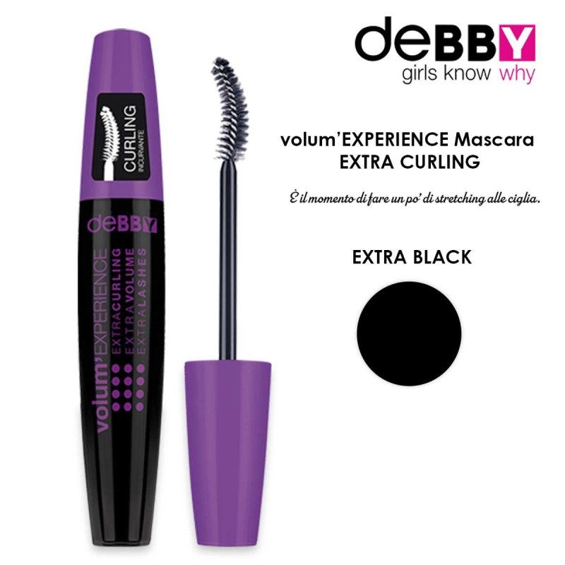 DEBBY VOLUM'EXPERIENCE MASCARA EXTRA CURLING NERO