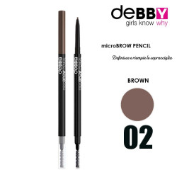 DEBBY MICROBROW PENCIL 02 MEDIUM