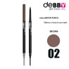 DEBBY MICROBROW PENCIL 02 MEDIUM