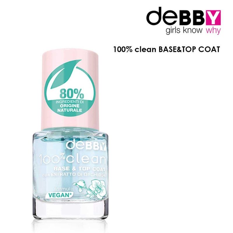 DEBBY NAIL CARE BASE E TOP COAT 2IN1