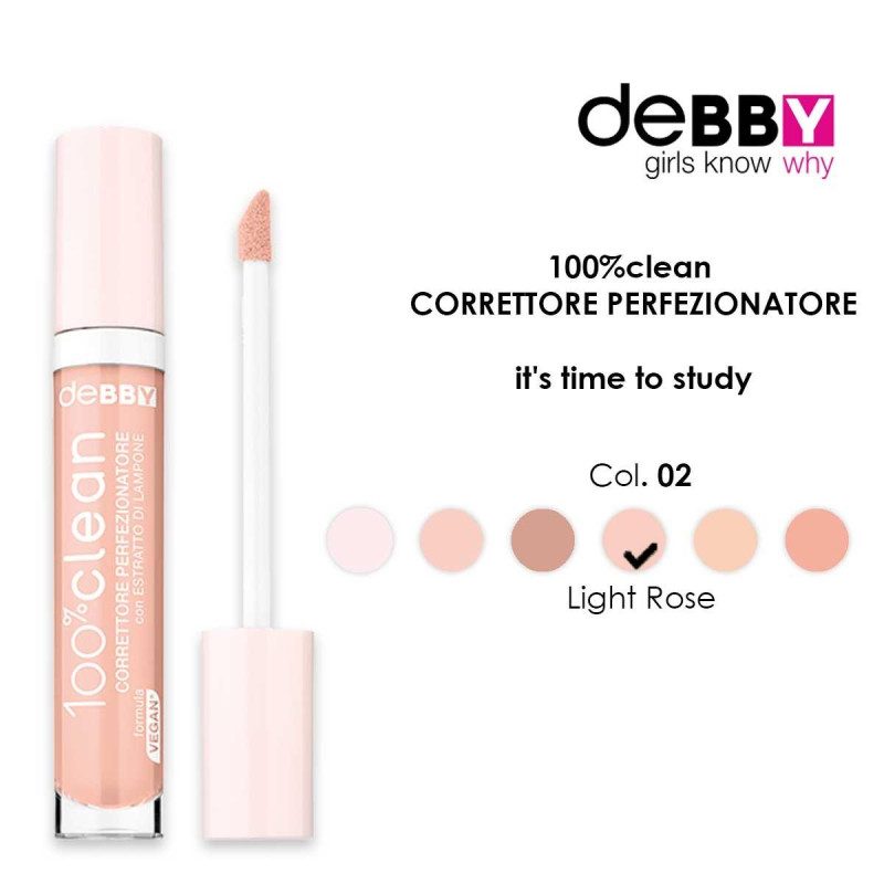 DEBBY CORRETTORE 100%CLEAN 2 LIGHT ROSE