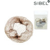 SIBEL BUN NET 2 PEZZI RETINA PER CHIGNON MEDIUM BROWN