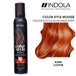 INDOLA COLOR STYLE MOUSSE 200 ML RAME