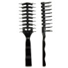 SIBEL VENTED BRUSH CROC BLACK L
