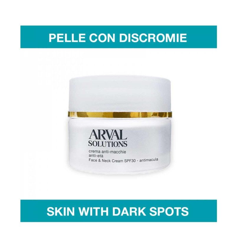 ARVAL SOLUTION ANTIMACULA - FACE AND NEK CREAM SPF 30 VS. 30 ML