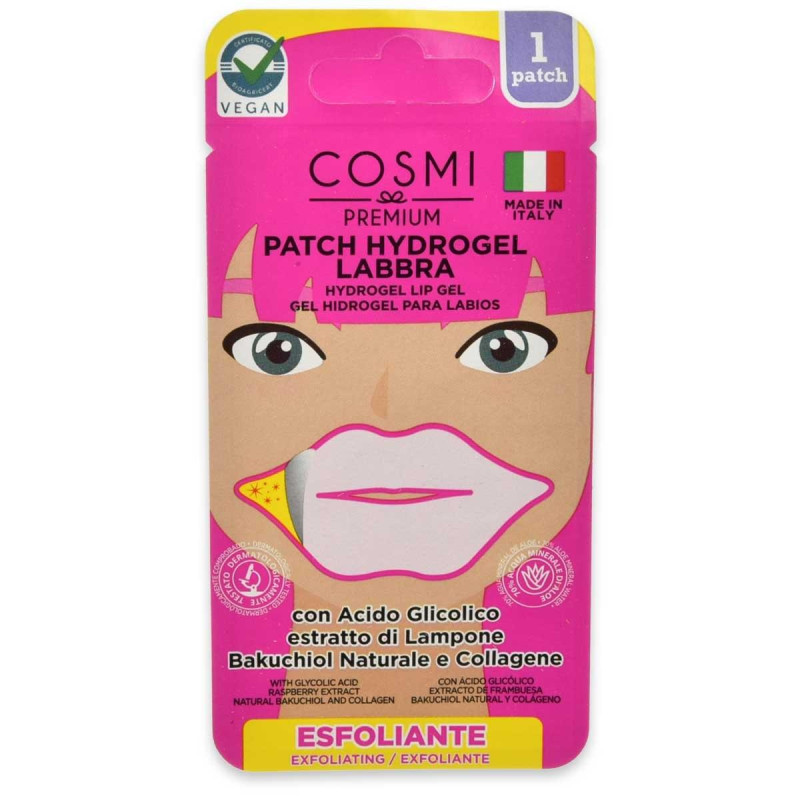 COSMI PATCH LABBRA LAMPONE E ACIDO GLICOLICO