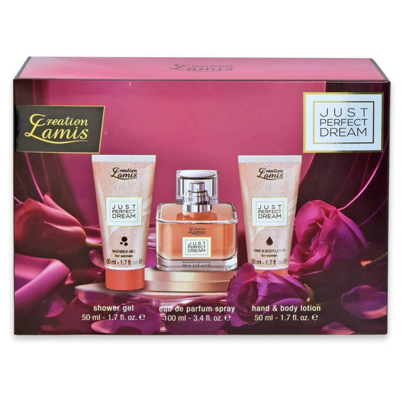 CREATION LAMIS COFFRET JUST PERFECT DREAM 3 PEZZI