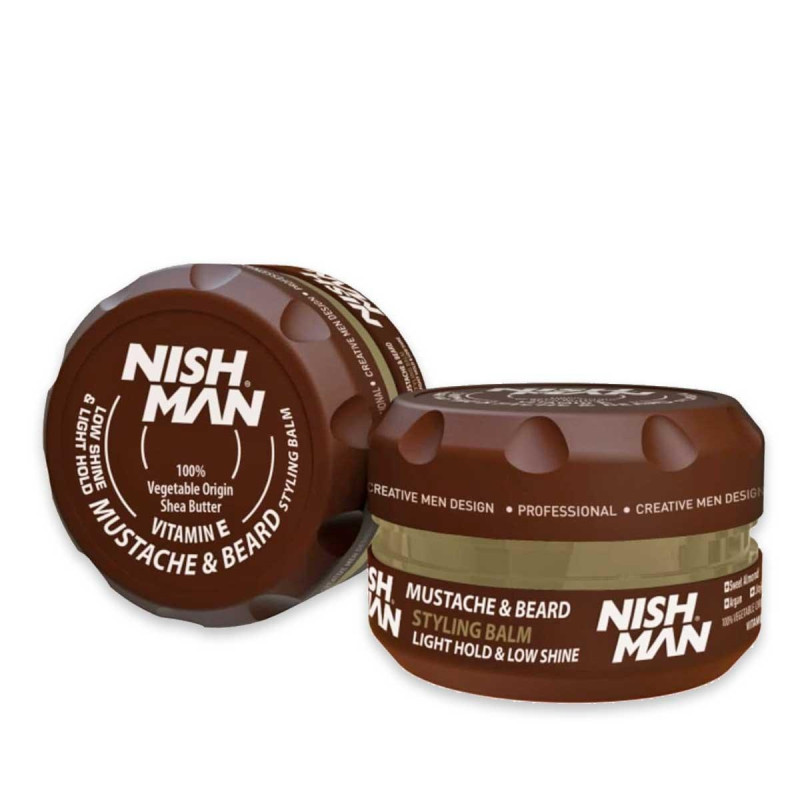 NISHMAN BEARD&MUSTACHE STYLING BALM 100 ML