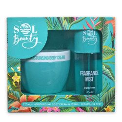 SOL BEAUTY COFFRET 2 PEZZI COCCO
