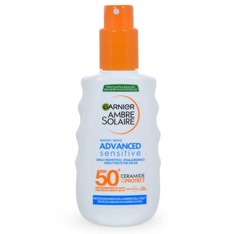 GARNIER SPRAY ADVANCED SENSITIVE SPF 50+ 150 ML