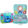 STITCH PADDED MAKEUP CASE 30X23X7 CM.